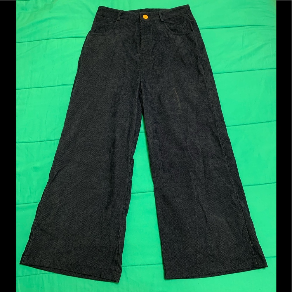 Wide Leg Corduroy Pants